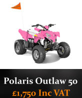 Polaris Outlaw 50 1,750 Inc VAT
