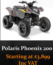 Polaris Phoenix 200 Starting at 3,899 Inc VAT